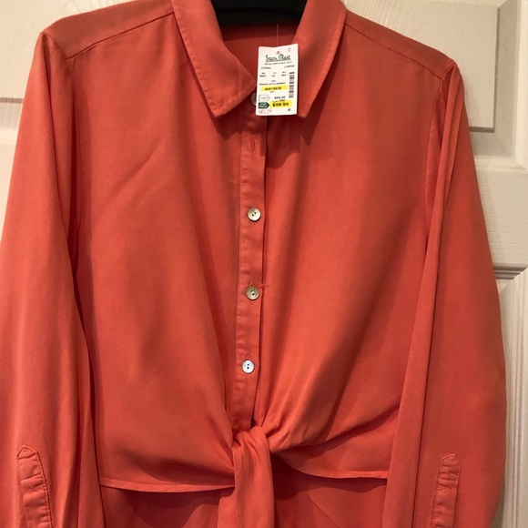 Coral Tunic with Overblouse - Picture 1 of 8